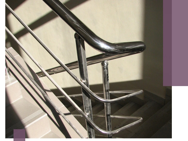 Поручни из нержавеющей стали под ключ в Люберцах