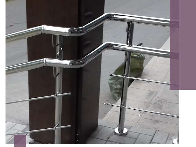 Монтаж поручней из нержавеющей стали в Люберцах качественно и быстро